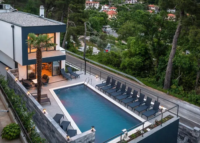 Villa Magica With Whirpool&Sauna&Heated Pool Opatija